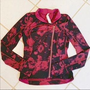 Lululemon Bhakti Splatter Blossom Jacket RARE